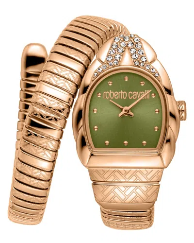Roberto Cavalli Women's Aurora Watch In Orange