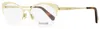 Roberto Cavalli Women's Butterfly Eyeglasses Rc5111 032 Gold/havana 53mm In Multi