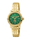 Roberto Cavalli By Franck Muller Mother-of-pearl Dial Bracelet Watch, 30mm