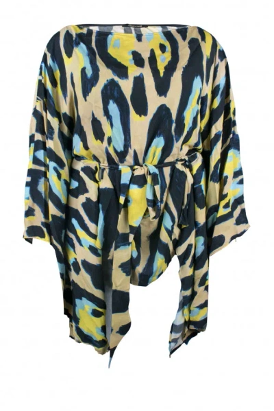 Roberto Cavalli Women Kaftan In Blue