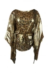 Roberto Cavalli Kaftan In Gold