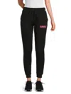 Roberto Cavalli Women's Logo Cotton-blend Jogger Pants