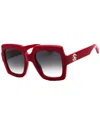 Roberto Cavalli Src108 09ez Red/grey Gradient In Red