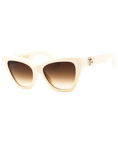 Roberto Cavalli Women's Src110 54mm Sunglasses In Beige