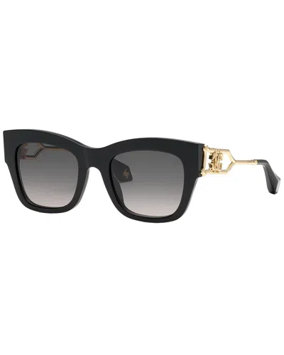 Roberto Cavalli Women's Src130520 70mm Sunglasses In Black
