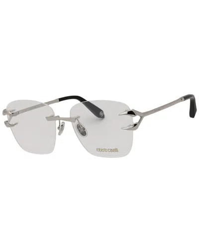 Roberto Cavalli Women's Vrc022 58mm Optical Frames In Silver