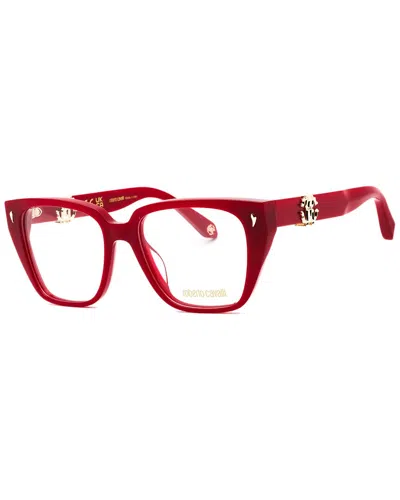 Roberto Cavalli Women's Vrc046 53mm Optical Frames In Red