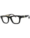 Roberto Cavalli Ladies Black Rectangular Eyeglass Frames Vrc052 In Black