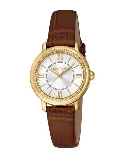 Roberto Cavalli Women's Watch In Brown