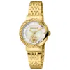 Roberto Cavalli Women's By Franck Muller 30mm Quartz Watch In Gold