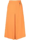 Roberto Cavalli Rock In A-linie In Orange