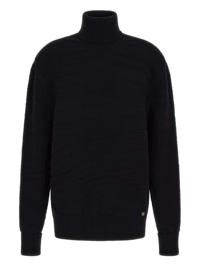 Roberto Cavalli Wool Jumper In Black