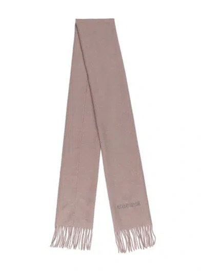 Pre-owned Roberto Cavalli Wool Scarf In Neutral