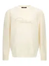 Roberto Cavalli Wool Sweater In Neutral