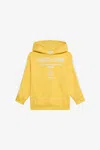 Roberto Cavalli Yellow Sweatshirt With Logo Print In Yellow