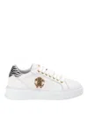 Roberto Cavalli Logo-plaque Sneakers In White