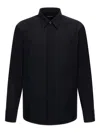 Roberto Cavalli Zebra-print Buttoned Shirt In Black