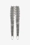 Roberto Cavalli Zebra-print Leggings In Black/white