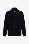 Roberto Cavalli Zebra-print Chest-pocket Shirt In Black