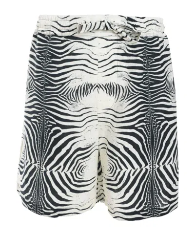 ROBERTO CAVALLI ROBERTO CAVALLI PRINTED BERMUDA SHORTS