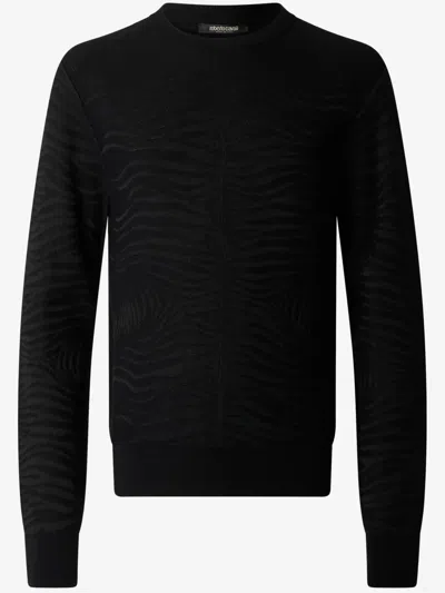 ROBERTO CAVALLI ZEBRA-PRINT SWEATER