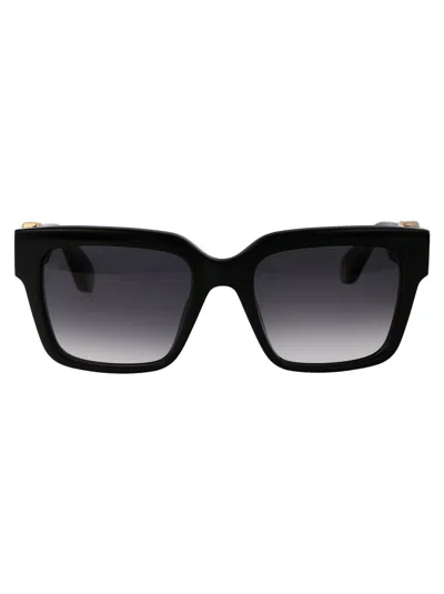 Roberto Cavalli Sunglasses Src040 M 0700 In Black