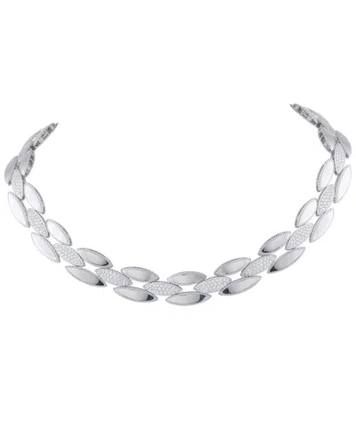 Pre-owned Roberto Coin 18k 2.50 Ct. Tw. Diamond Necklace (authentic Pre-loved) In Metallic
