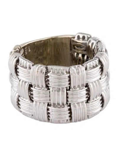 Pre-owned Roberto Coin 18k Appassionata Band In Multicolor