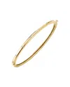 Roberto Coin 18k Gold Classica Diamond Pave Thin Bangle Bracelet In Gold