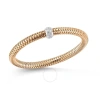 ROBERTO COIN ROBERTO COIN 18K ROSE GOLD 0.22 DIAMOND PRIMAVERA BRACELET - 557183AHBAX0