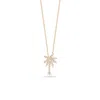Roberto Coin 18k Rose Gold 0.16ct Diamond Small Palm Tree Pendant Necklace - 001236axchx0 In Rose Gold-tone