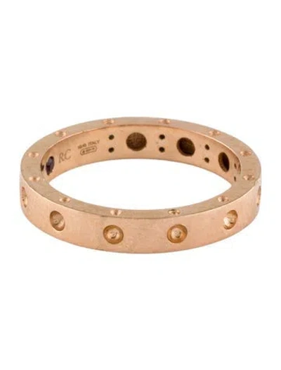 Pre-owned Roberto Coin 18k Symphony - Pois Moi Band In Multi