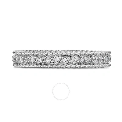 Roberto Coin 18k White Gold & Diamond Symphony Princess Ring In Metallic