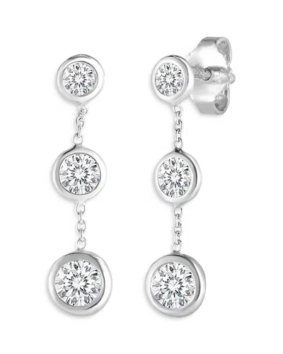 Roberto Coin 18k White Gold Diamond Drop Earrings