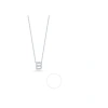 Roberto Coin 18k White Gold Tiny Treasures Love Letter B Diamond Pendant In White