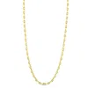 Roberto Coin 18k Yellow Gold Almond Link Chain Necklace 22 Inch 5310086ay220 In Yellow
