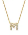 Roberto Coin Diamond Love Letter Necklace