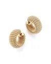 Roberto Coin 18k Yellow Gold Chic And Shine Hoop Earrings - Exclusive In Gold