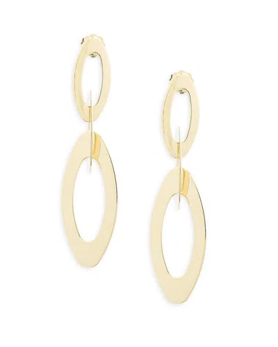 Roberto Coin 18k Yellow Gold Chic Shiny Drop Earrings
