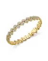 Roberto Coin 18k Yellow Gold Cobra Diamond Bracelet In Gold