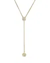 Roberto Coin 18k Yellow Gold Daisy By The Inch Diamond Flower Lariat Necklace, 16-18 In Gold