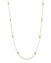 Roberto Coin 18k Yellow Gold Daisy By The Inch Diamond Flower Long Statement Necklace, 36 In Gold