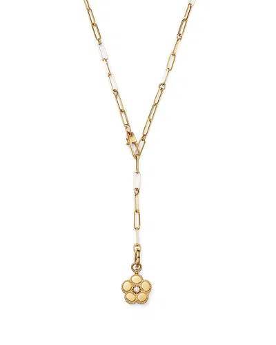 Roberto Coin 18k Yellow Gold Daisy Diamond Pendant Necklace, 15 - Exclusive