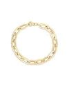 Roberto Coin 18k Yellow Gold Designer Gold Oval Link Chain Bracelet In Gold