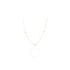 Roberto Coin 18k Yellow Gold Diamonds By The Inch 3 Station Necklace In Yellow