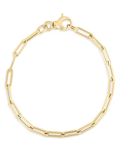 Roberto Coin 18k Yellow Gold Elongated Link Chain Bracelet