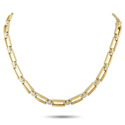 Roberto Coin 18k Yellow Gold Link Necklace Rc17-062226
