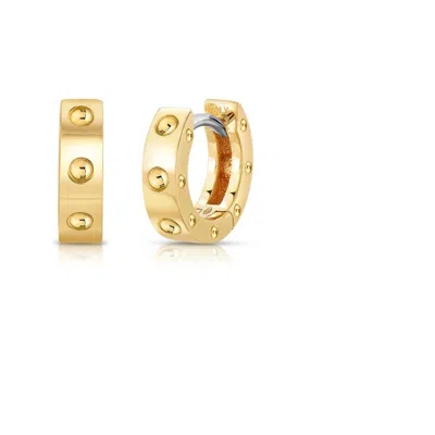 Roberto Coin 18k Yellow Gold Pois Moi Symphony Hoop Earrings