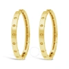 Roberto Coin 18k Yellow Gold Symphony Pois Moi 30mm Hoop Earrings In Yellow