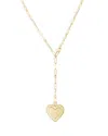 Roberto Coin Women's Venetian Princess 18k Yellow Gold & Diamond Heart Pendant Necklace In Gold